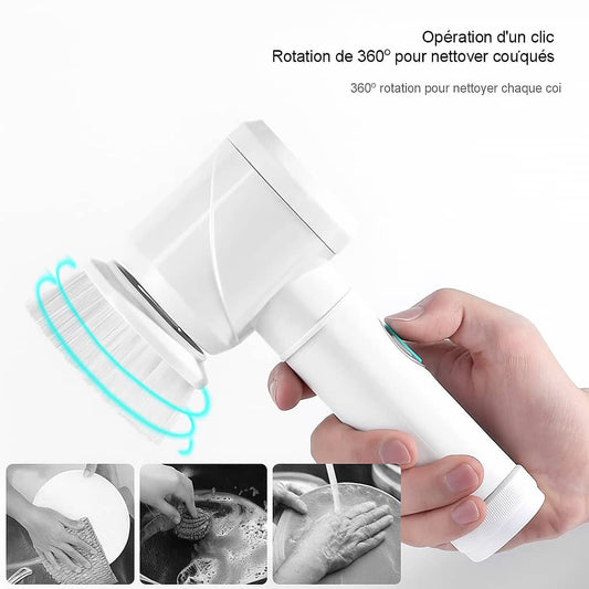 Brosse rotative multifonction