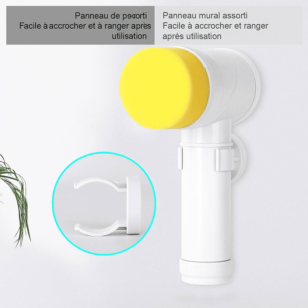 Brosse rotative multifonction